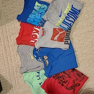 8 size 6 boys  t shirts.